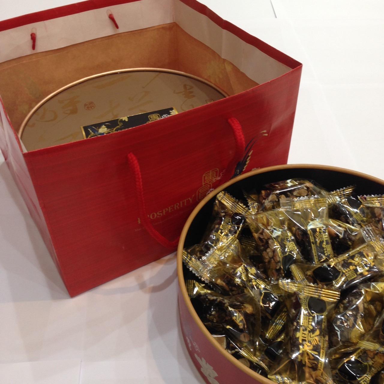 黑金剛花生糖禮盒（芝麻）